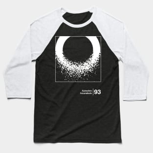 Autechre / Minimal Graphic Artwork Design Baseball T-Shirt